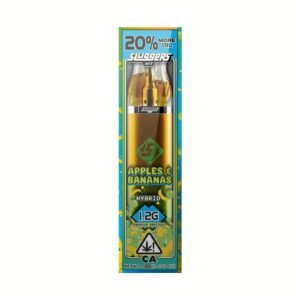 Sluggers Disposable 1.2g Apples and Bananas