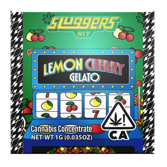 Sluggers Lemon Cherry Gelato 1G Sauce 2 Sluggers Lemon Cherry Gelato Sauce