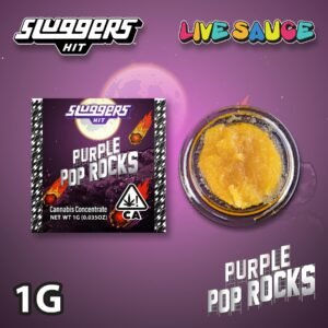 Sluggers Purple Pop Rocks Sauce