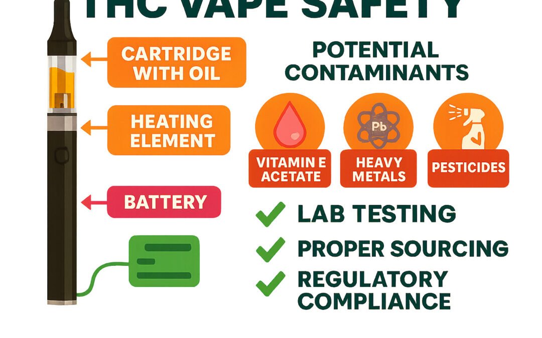 THC Vape Safety UK: Best Practices for Safe Vaping | Sluggers Carts.
