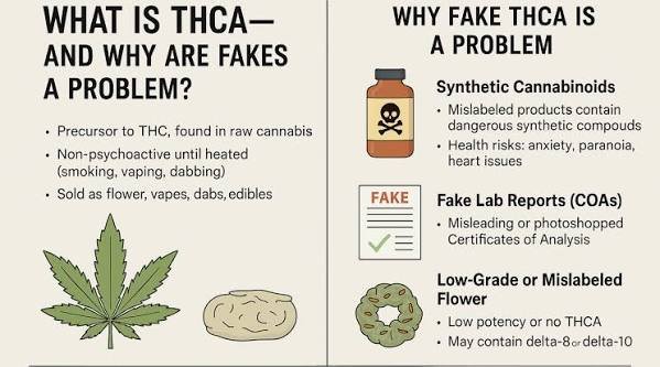 fake THCA products